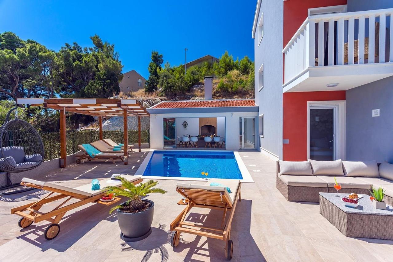אומיס Villa Matan - Only 200M From The Sandy Beaches, Private 28M2 Pool מראה חיצוני תמונה